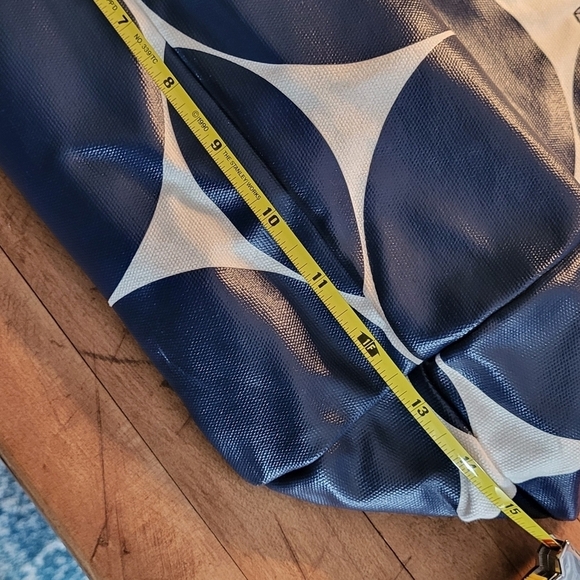 Kate Spade NY On The Go Cotton & Leather Polkadot Tote Bag - Picture 10 of 15